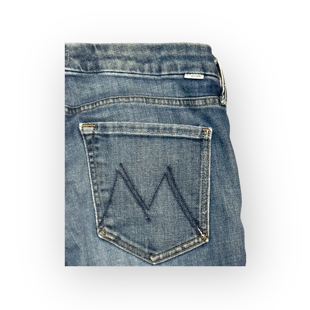 MOTHER Women’s The Looker Ankle Can’t Leave It Alone Wash Cropped Raw Hem 30 - Picture 8 of 12